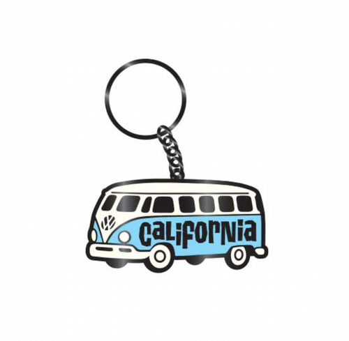 California VW Bus Surf Keychain