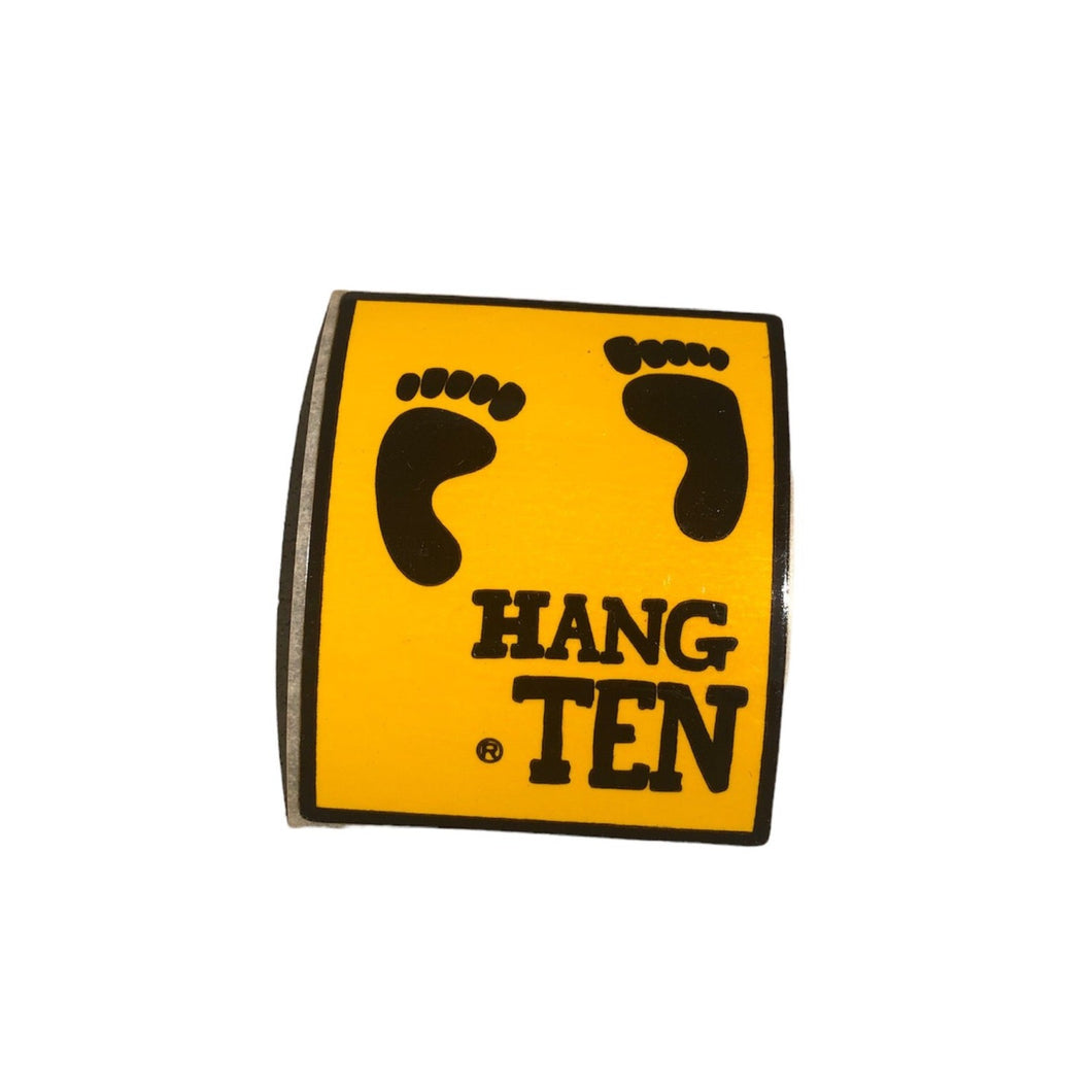 Vintage Hang Ten Surfboard Sticker