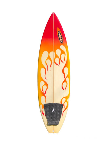 Colorful Chas surfboard