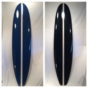 Black and Blue Longboards Surfboards
