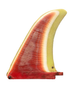 Vintage 8.5” Surfboard Fin Rainbow