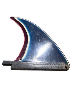 Vintage 9.5” Surfboard Fin Rainbow