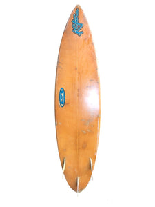 old surfboard