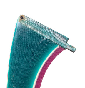 rainbow surf board fin